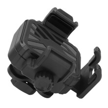 Fahrrad- / Motorrad-Handyhalterung für Rückspiegel, 14,5–18,3 cm, schwarz