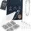 300 Pack, Silver, Small & Large Sizes, Bulk for Clothes 3