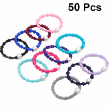 Sportieve haaraccessoires (haarelastieken) voor meisjes (100 stuks)