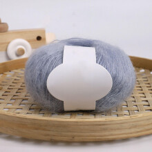 Soft Worsted Wool Yarn for Knitting & Crochet – Silver Gray, 1 PC, Great Starter Yarn for Scarves, Sweaters, DIY Projects
