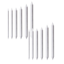 Lot de 6 estompes blanches pour dessin