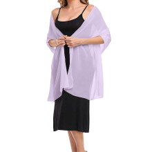 Xale de chiffon elegante para noite e casamento – Macio,