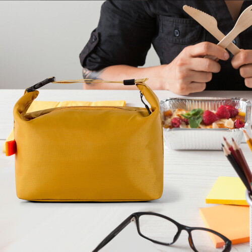 Sac isotherme jaune grande capacité imperméable