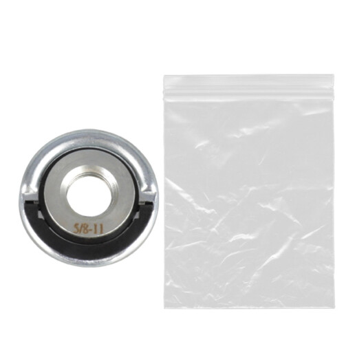 Angle Grinder Flange Disc 5/8-11 Threaded Nut, Quick-Release Clamping Plate – Compatible with Angle Grinders