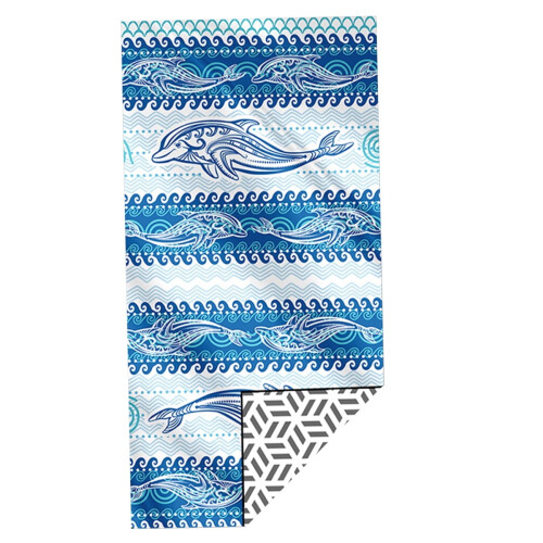 Telo mare in microfibra anti-sabbia 180x100 cm