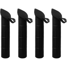 rod holder insert,4-Pack Angled Rod Holder Liners,Marine Rubber Caps & Inserts for Boat/Kayak, Corrosion-Resistant (30 Mount Replacement)