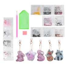 Bright Diamond & Special-shaped Keychain Kit DIY Embroidery Accessories