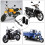 Motorcycle Heated Grips Handlebars USB Adjustable Insulated Handlebars Electric Scooter Bicycle Warming Accessories 4