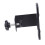 Diebstahlsichere Türklingelhalterung, schwarz, 2,1–5,3 cm 15