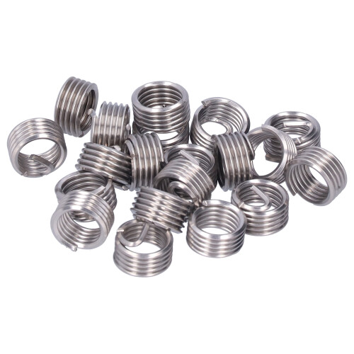 20Pcs M12 x 1.75 SUS304 Thread Repair Wire Inserts, 12mm Drill 1