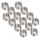 100Pcs SUS304 Thread Inserts M2.5x0.45 Reducing Nut Repair Tool 13