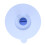 Light Blue Silicone Cup Lid - Dustproof, 10.1cm, Food Grade 2