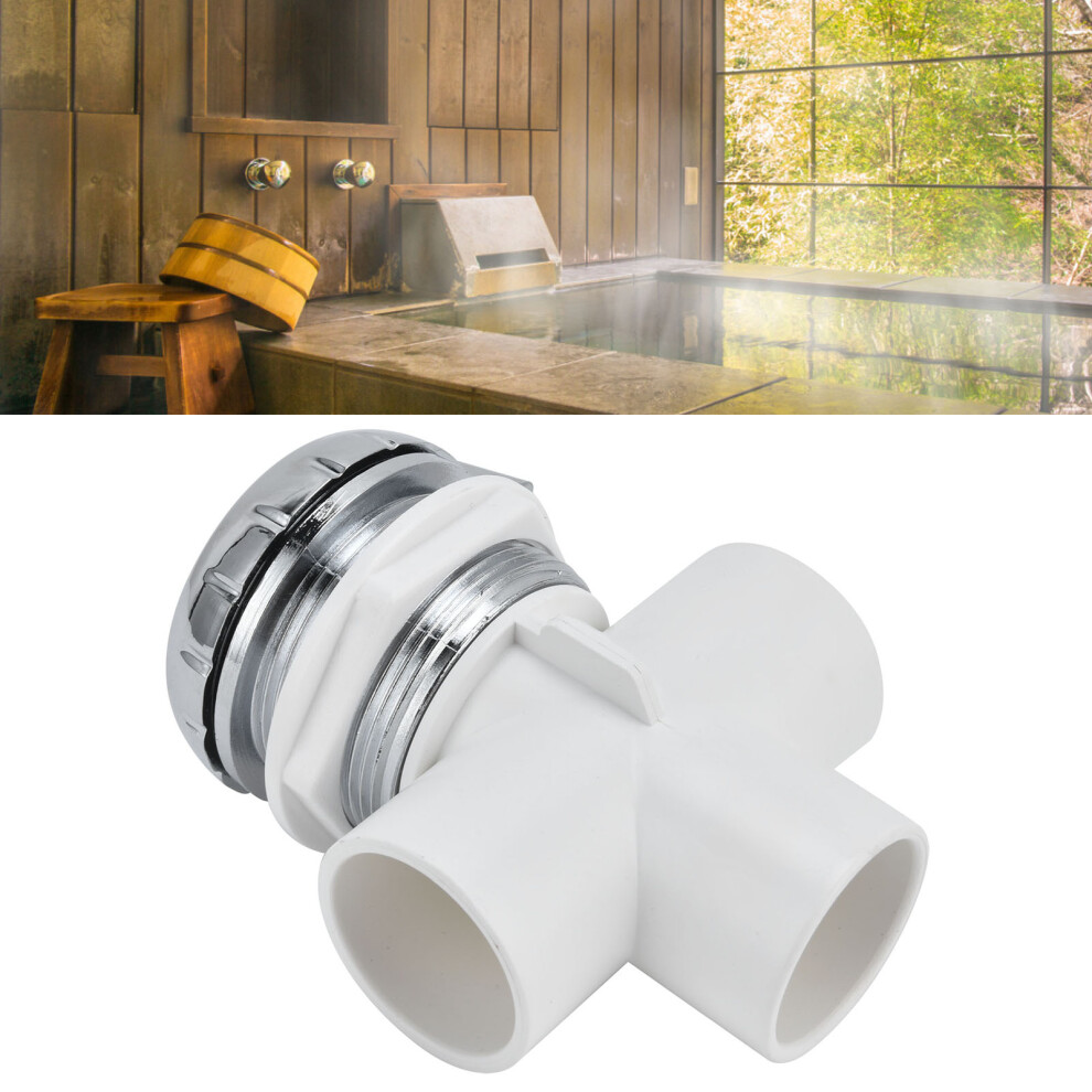 Double Hole Plastic Water Diverter For Pool Spa, 11X8.5x4cm 8481391679068