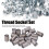 20 Pcs M12 x 1 SUS304 Wire Thread Inserts Repair Reducer Nut Extension Tool 12
