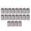 20 Pcs M12 x 1 SUS304 Wire Thread Inserts Repair Reducer Nut Extension Tool 13