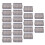 20 Pcs M12 x 1 SUS304 Wire Thread Inserts Repair Reducer Nut Extension Tool 14