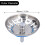 2Pcs Stainless Steel Sink Strainer Plug 80mm AntiClogging Kitchen Accessories 7