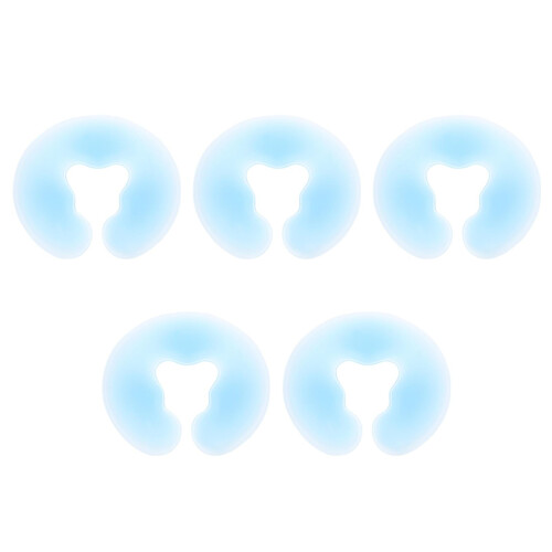 5Pièces Coussin Silicone U Pour Confort Et Relaxation 2