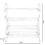 White Metal 4 Tier S-Shape Shoe Rack 6