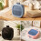 Black Speaker Protective Case Silicone Stand Cover for Bose SoundLink Micro II 4