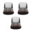 3Pièces Pinceaux Compact Fond Poudre Multi 4