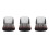3Pièces Pinceaux Compact Fond Poudre Multi 5