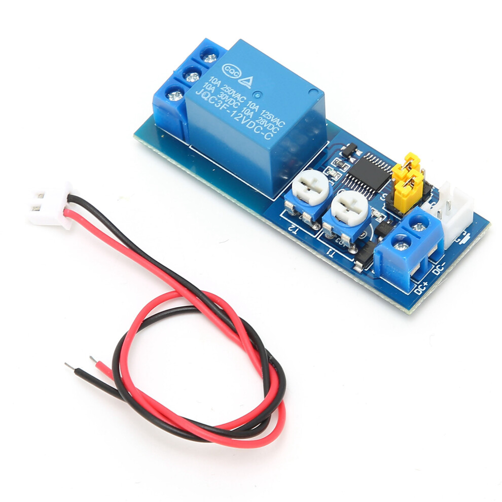 Multifunction Time Delay Relay DC12V Resin
