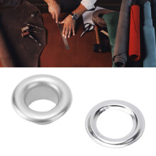 300 Stück 6 mm 201 Edelstahl-Ösen mit Washers für Kleidung, Schuhe, Taschen