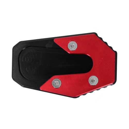 Motorcycle Side Stand Base Enlarger for R1200RT 2014-2018, Red 1
