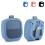 Blue Speaker Protective Case Silicone Stand Cover for Bose SoundLink Micro II 2