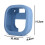 Blue Speaker Protective Case Silicone Stand Cover for Bose SoundLink Micro II 4