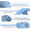 Blue Speaker Protective Case Silicone Stand Cover for Bose SoundLink Micro II 7