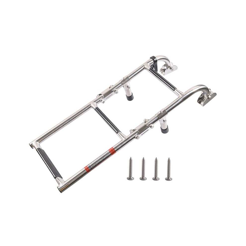 Marine Boat Parts Stainless Steel Folding Ladder Yacht Marine Special Use Ladder Boarding Ladder Marine Parts Light 6033986774829