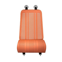 Extensor de Asiento de Coche, Soporte para Piernas, Alfombrilla Acolchada para Conducción Diaria, Color Naranja.