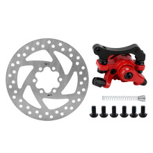 140 mm Bremsscheiben-Bremssattel-Kit, 6-Loch, Verschleißfestigkeit Aus Aluminiumlegierung für Elektroroller