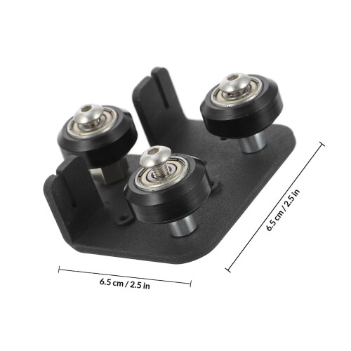 Aluminium Extruder Rückplatte Schwarz Für Langlebig 1