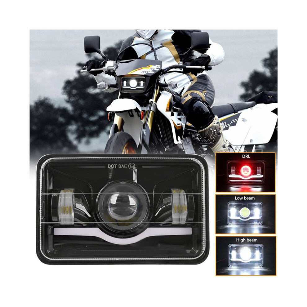 2X Projector Spherical Lens 4X6in Led Headlight H4656 H4651 Led Headlamp For Drz400s Drz400sm Drz250 Drz400 4712044167637