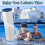 2 Pack PRB25-in Filter for Spa Hot Tub Replacement Filter,for C-4236,FC-2375,Swimming Pool Filter 5