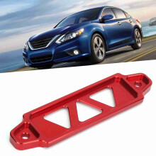 Red Aluminum Alloy Car Battery Tie Down Bracket for Honda Civic EG