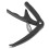 Glossy Black ABS Guitar Capo with Spring for Stringed Instruments 3