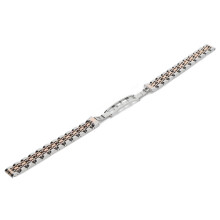 Stainless Steel Watch Band Replacement, 12mm Rose Gold Strap