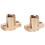 4PCS Brass Trapezoidal Nut T8 Flange Hardware for 8mm 3D Printer 7