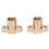 4PCS Brass Trapezoidal Nut T8 Flange Hardware for 8mm 3D Printer 10