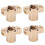 4PCS Brass Trapezoidal Nut T8 Flange Hardware for 8mm 3D Printer 14