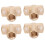 4PCS Brass Trapezoidal Nut T8 Flange Hardware for 8mm 3D Printer 16