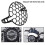 Grille de Protection de Phare de Moto pour  Eliminator 500, Accessoires. 2