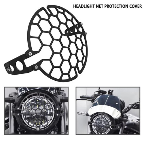Grille de Protection de Phare de Moto pour  Eliminator 500, Accessoires. 1