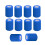 Blue Cohesive Wrap Tape Medical for 7