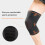 Knie Kompression L Orange Sport 2 Stück 10