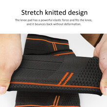 Knie Kompression L Orange Sport 2 Stück